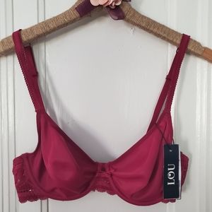 Lou-paris Grenat Bra